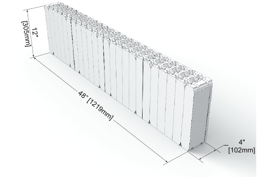 Quad-Lock Extra insulation panel