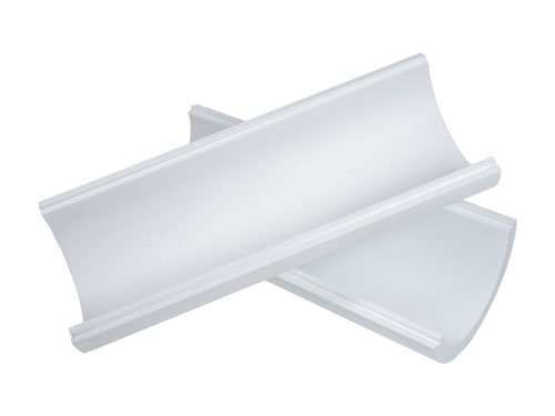 Custom-cut SuperForm insulation profiles