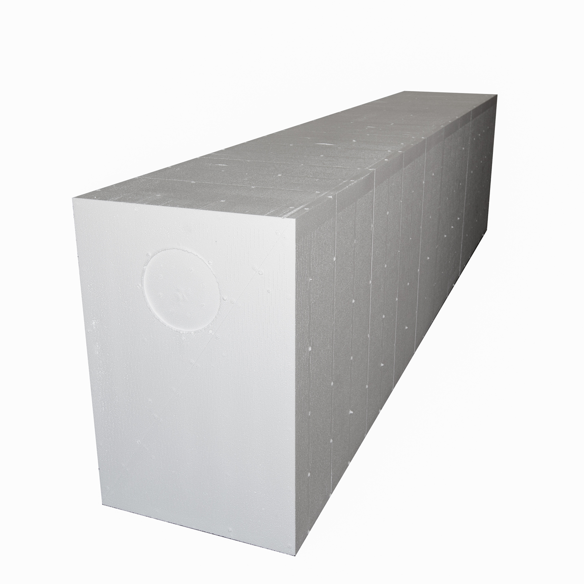 SuperForm Geofoam block rendering