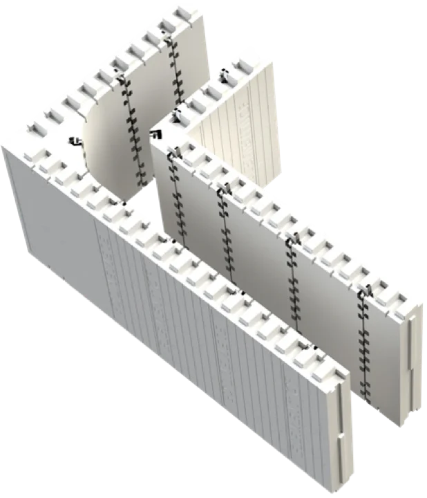 Element ICF 90 Degree Corner Panels