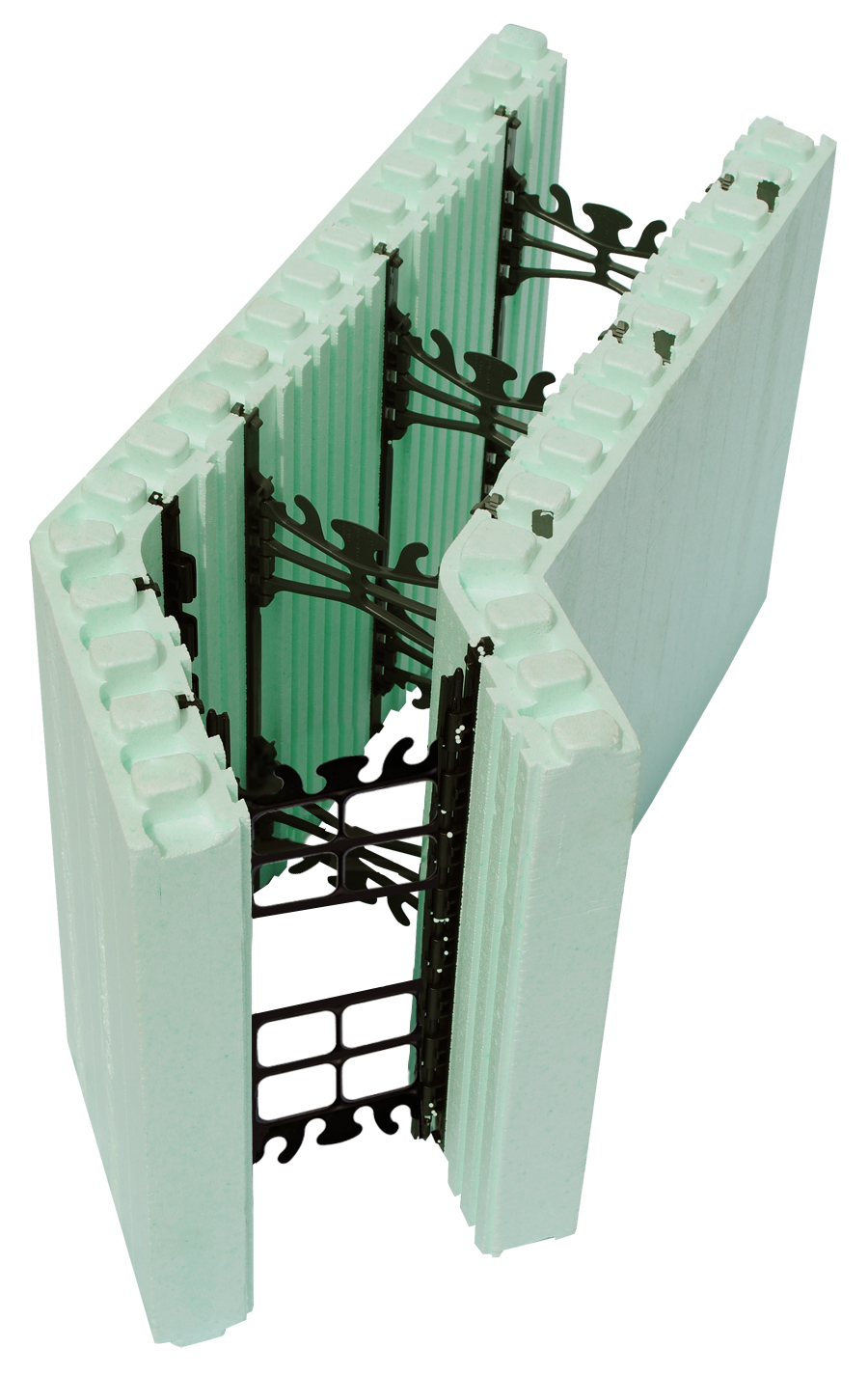 Nudura 45° Corner Form manufacturer product rendering