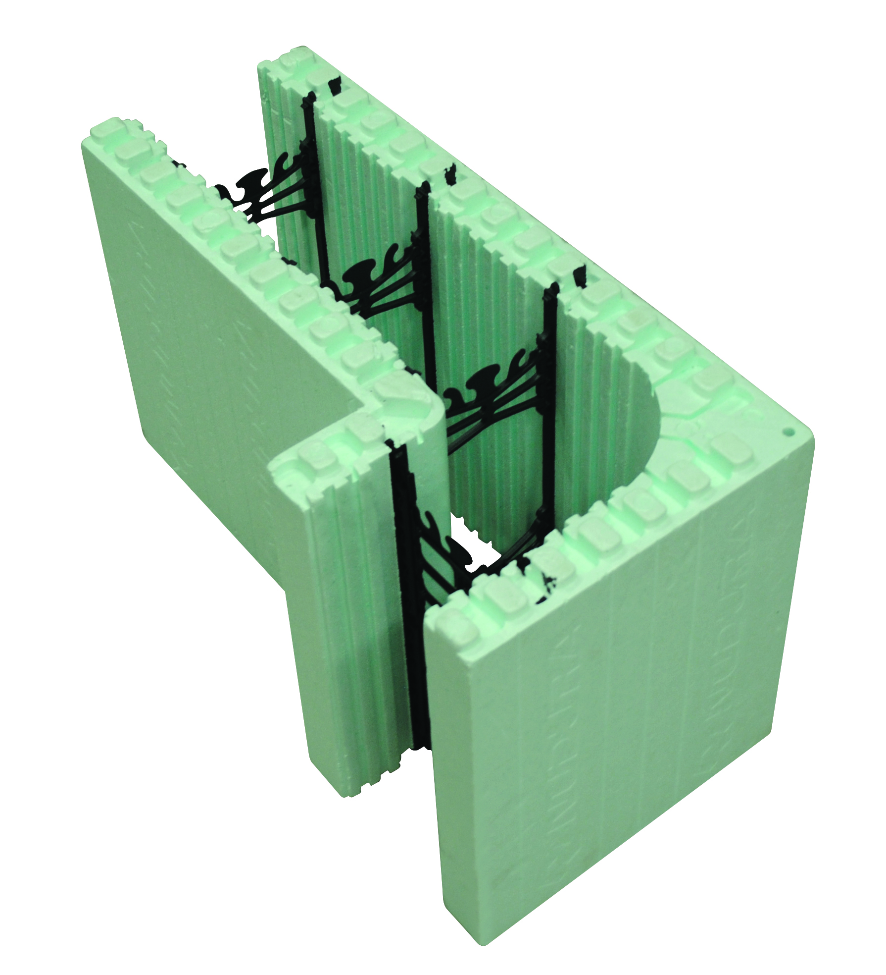 Nudura 90° Corner Form manufacturer product rendering